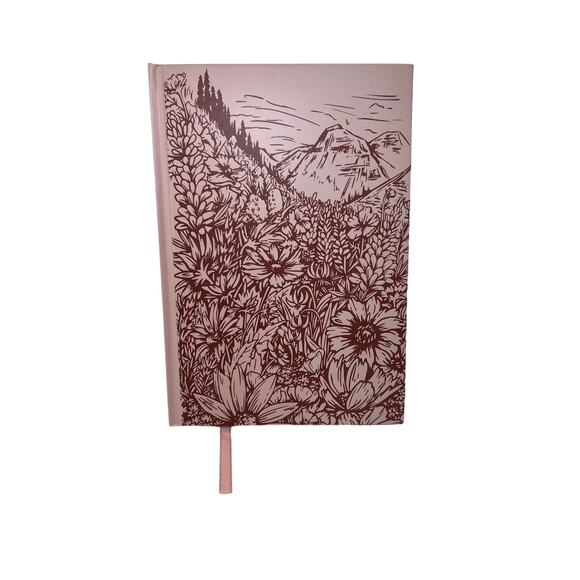 Floral Blank Notebook - Picture 4 of 6